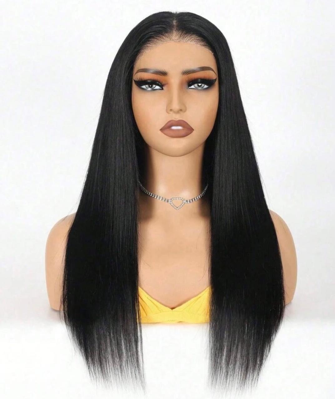 Gloria Straight Wig(human blend) high quality