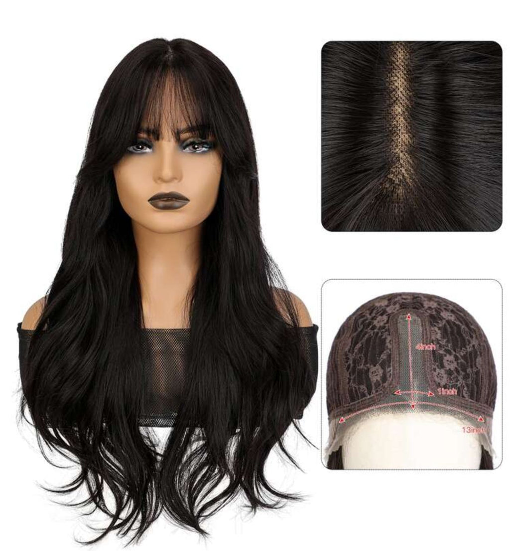Sofia Glueless Wig(human blend)